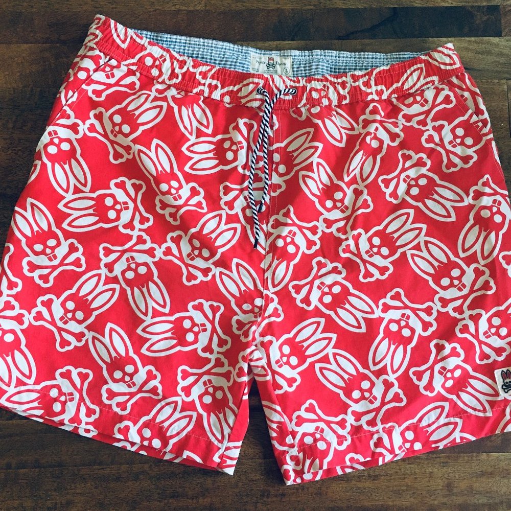 Psycho Bunny Swim Trunks Beach Shorts